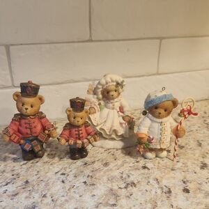 Cherished Teddies Christmas Collection Lot